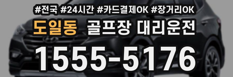 도일동 골프장 대리운전