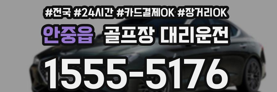 안중읍 골프장 대리운전