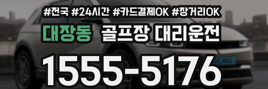 대장동 골프장 대리운전