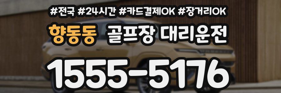 향동동 골프장 대리운전