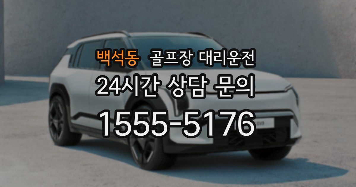 골프장 대리운전 서비스