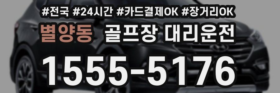 별양동 골프장 대리운전