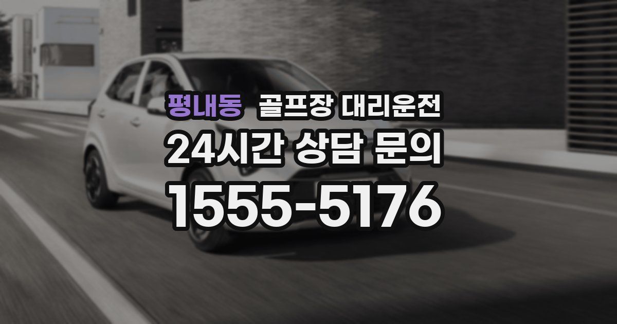 골프장 대리운전 서비스