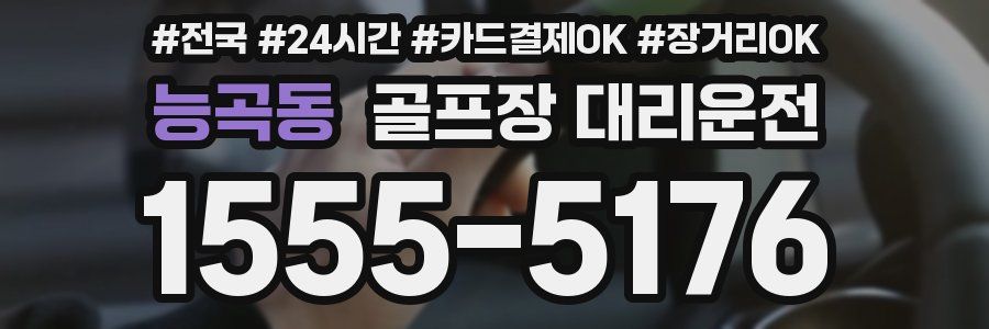 능곡동 골프장 대리운전