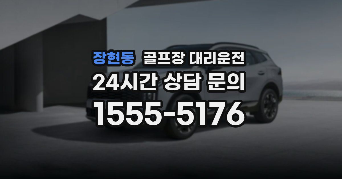 골프장 대리운전 서비스