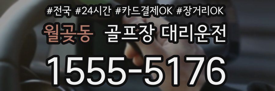 월곶동 골프장 대리운전