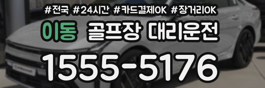 이동 골프장 대리운전