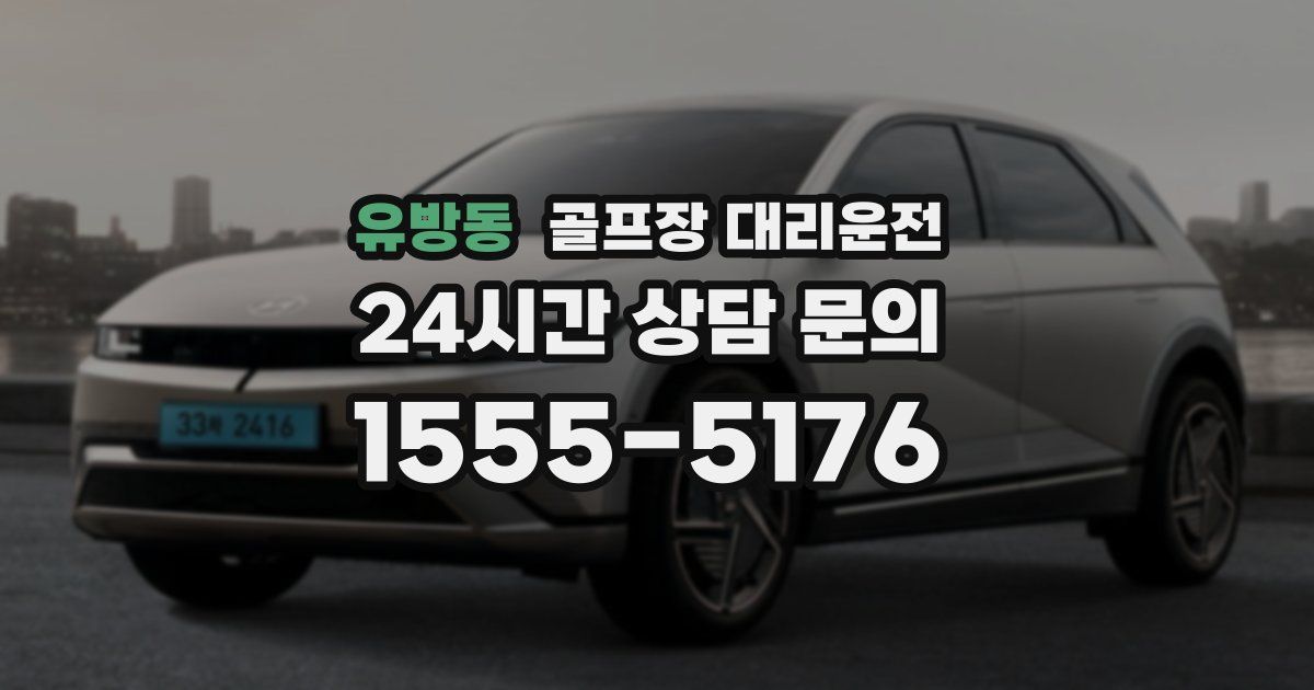 골프장 대리운전 서비스