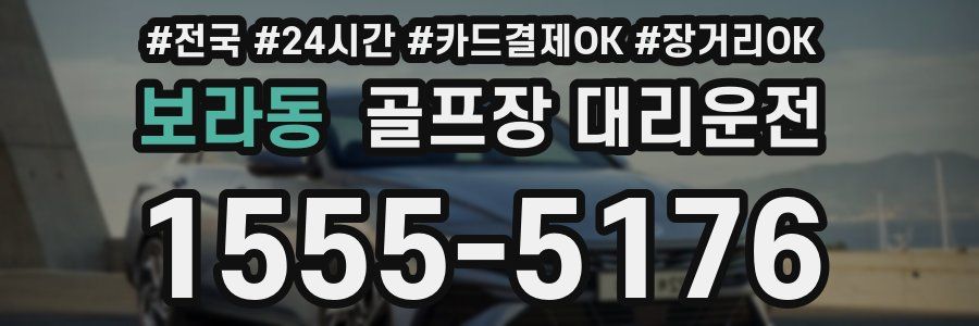 보라동 골프장 대리운전