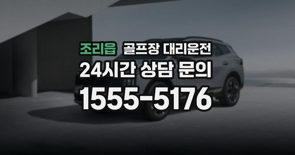 골프장 대리운전 서비스