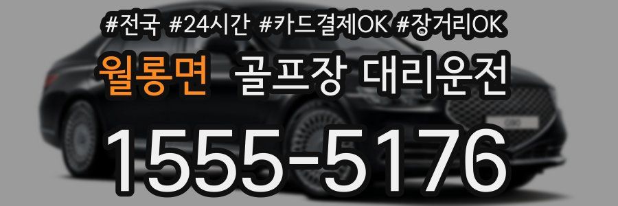 월롱면 골프장 대리운전