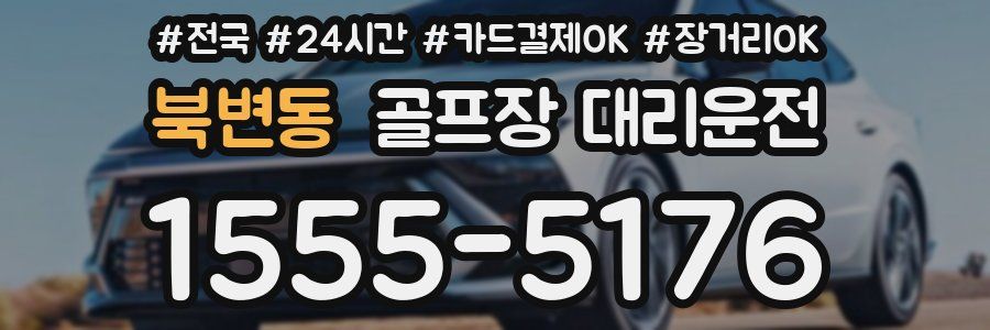 북변동 골프장 대리운전