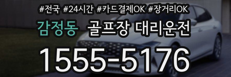 감정동 골프장 대리운전