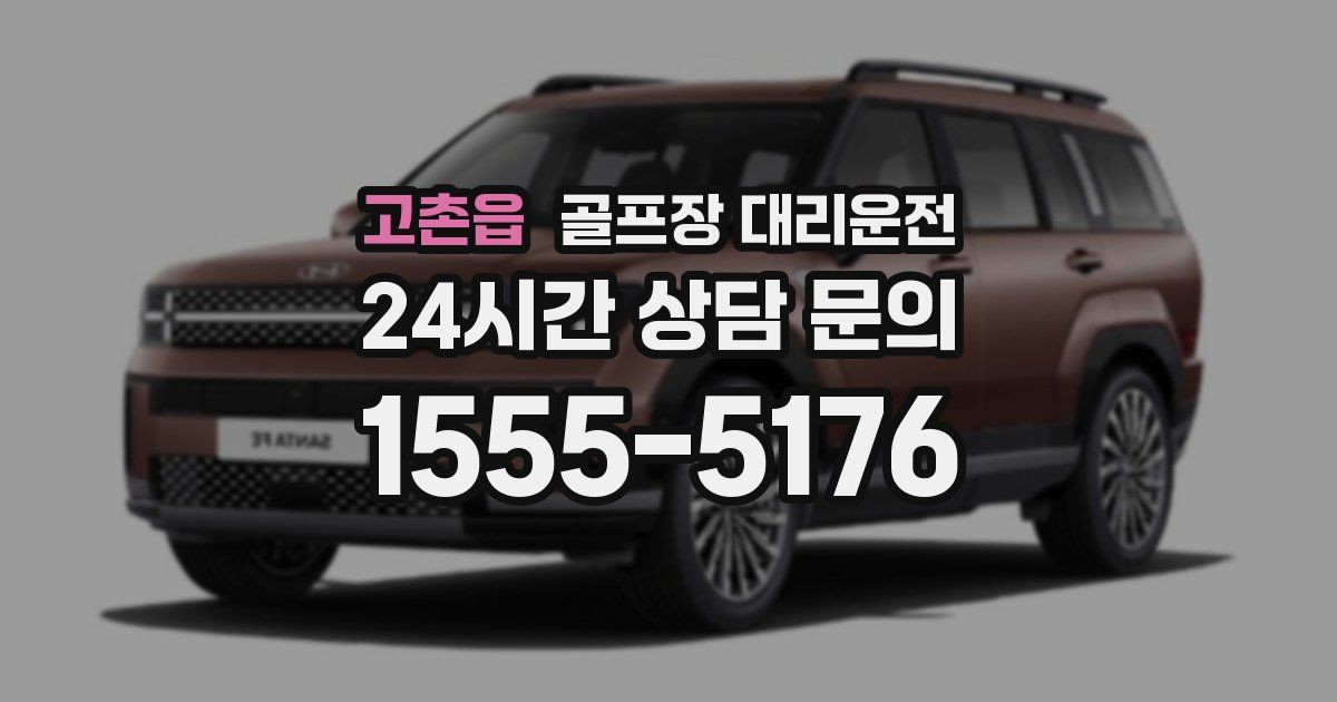 골프장 대리운전 서비스