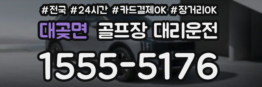 대곶면 골프장 대리운전