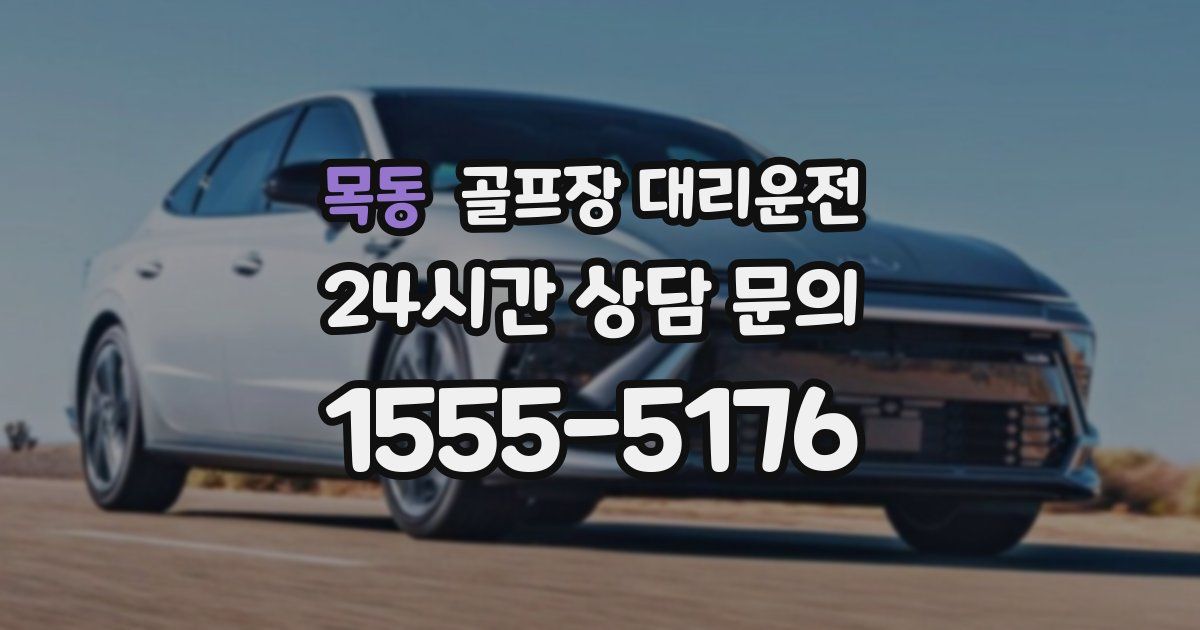 골프장 대리운전 서비스