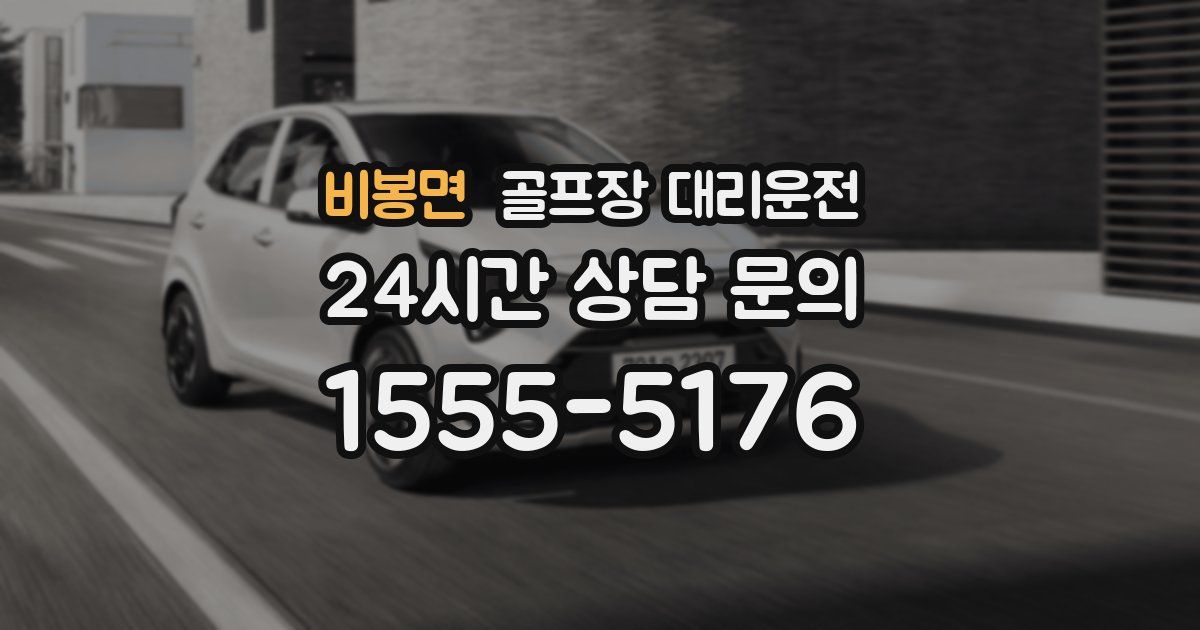 골프장 대리운전 서비스