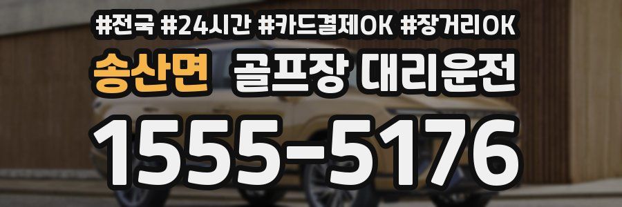 송산면 골프장 대리운전