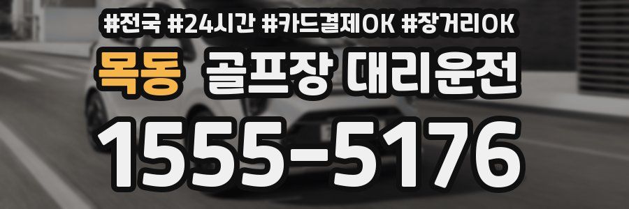 목동 골프장 대리운전