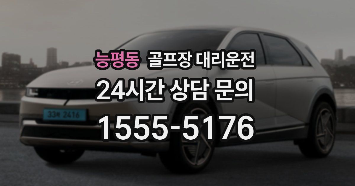 골프장 대리운전 서비스