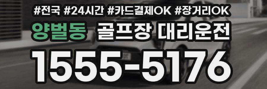 양벌동 골프장 대리운전