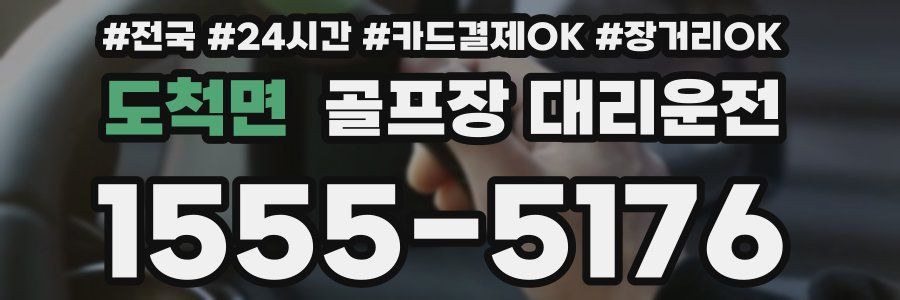 도척면 골프장 대리운전