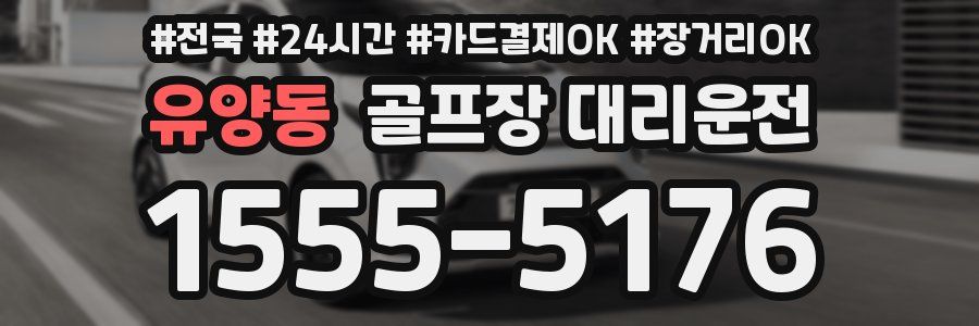 유양동 골프장 대리운전