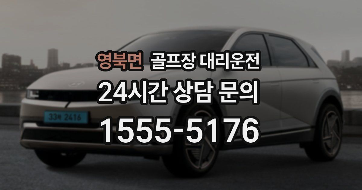 골프장 대리운전 서비스