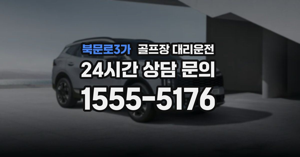 골프장 대리운전 서비스