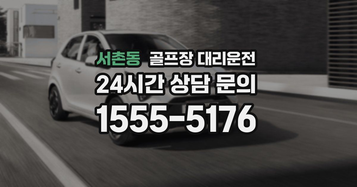 골프장 대리운전 서비스