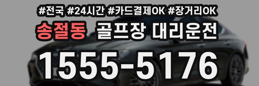 송절동 골프장 대리운전