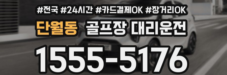 단월동 골프장 대리운전