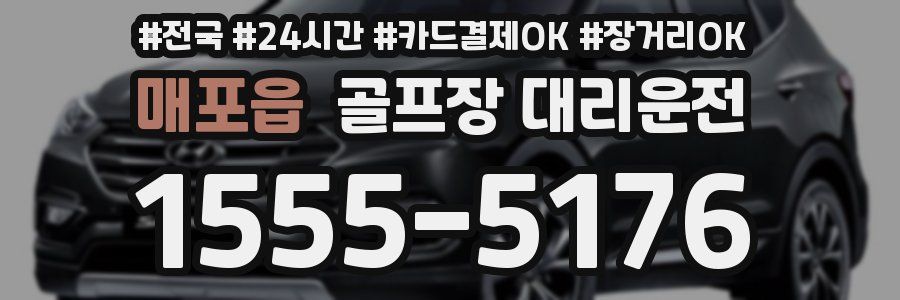 매포읍 골프장 대리운전