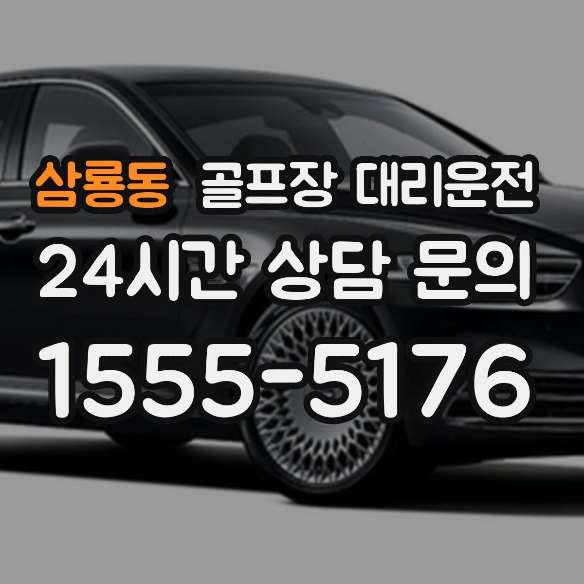 삼룡동 골프장 대리운전 드라이빙 레인지부터 본 코스까지 한 줄로