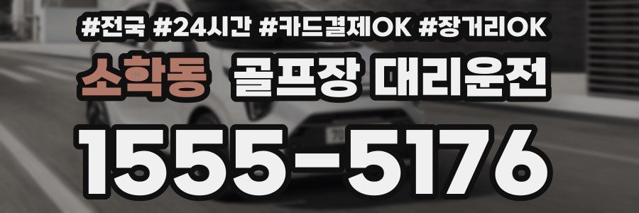 소학동 골프장 대리운전