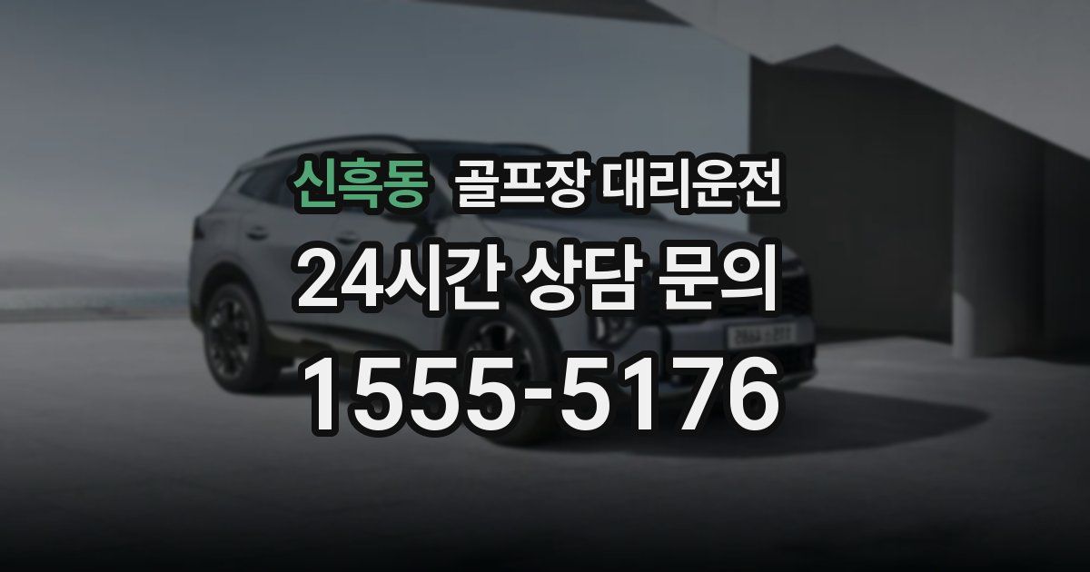 골프장 대리운전 서비스