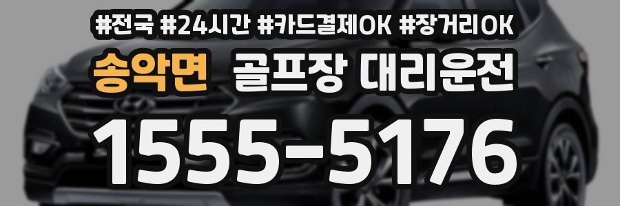 송악면 골프장 대리운전