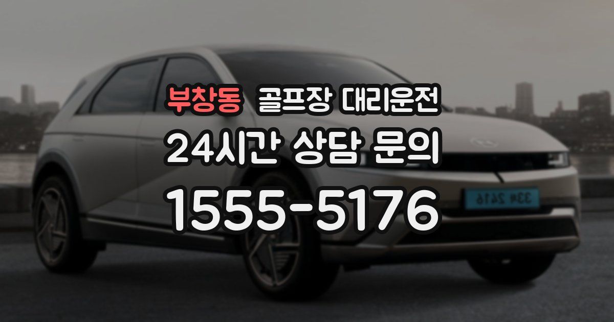 골프장 대리운전 서비스