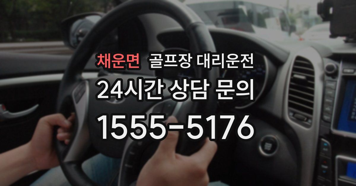 골프장 대리운전 서비스