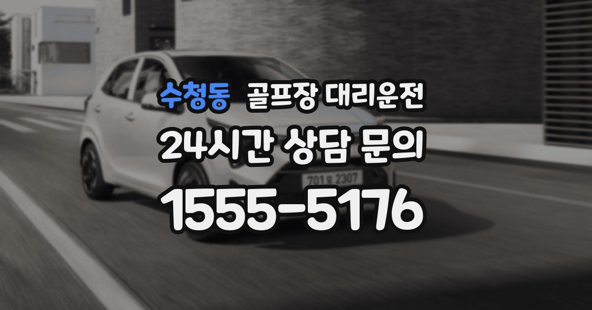 골프장 대리운전 서비스