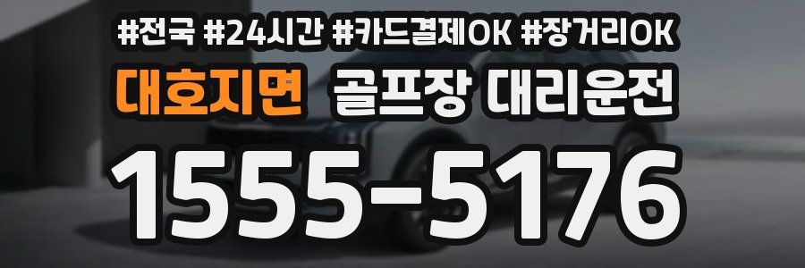 대호지면 골프장 대리운전