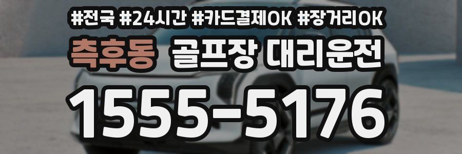 측후동 골프장 대리운전