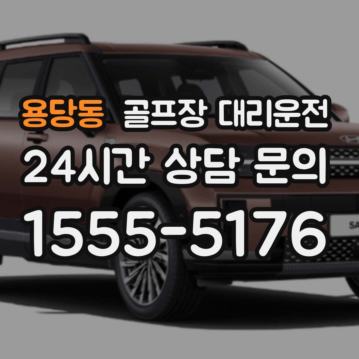용당동 골프장 대리운전 외곽 고속 구간 일정 속도 유지