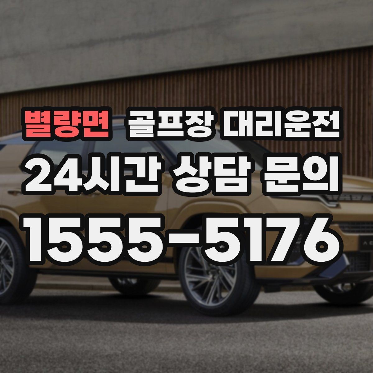 별량면 골프장 대리운전 시간 고정 티오프에 맞춘 정시 도착