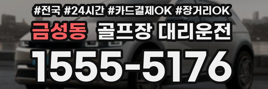 금성동 골프장 대리운전