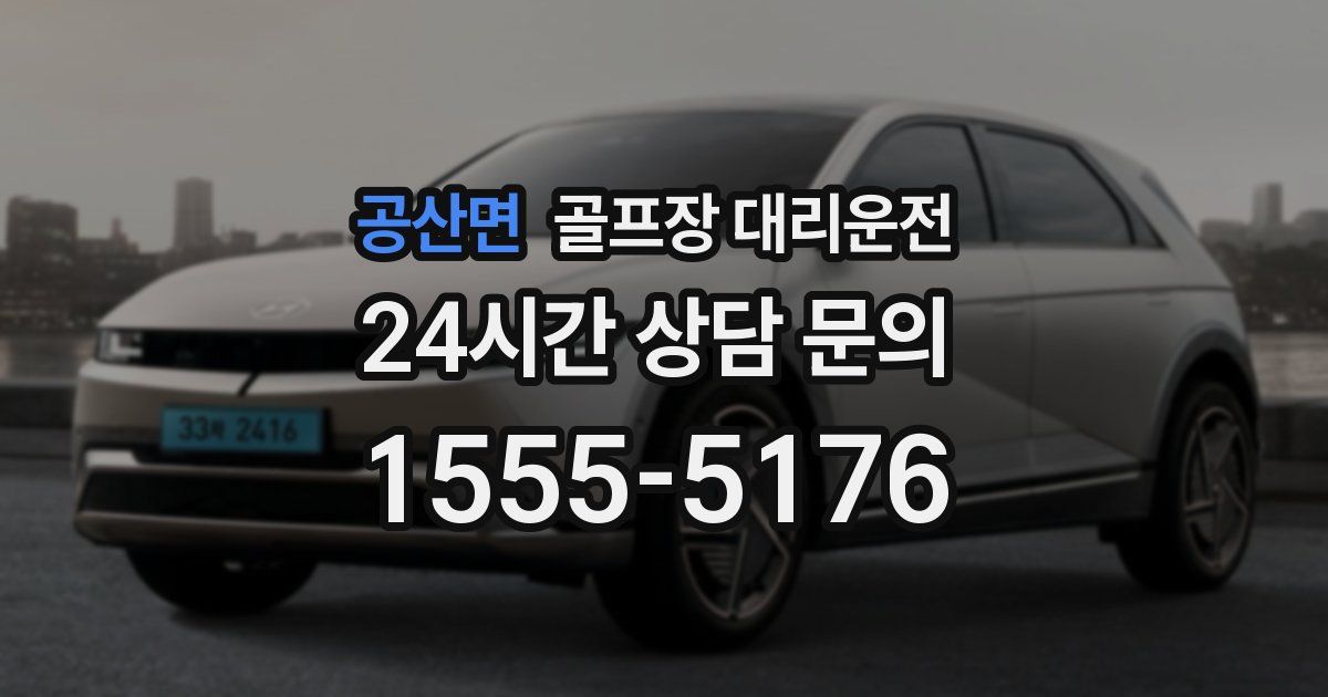 골프장 대리운전 서비스