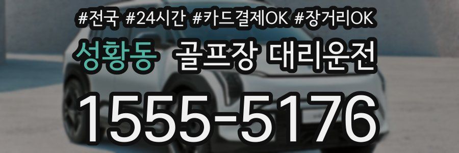 성황동 골프장 대리운전