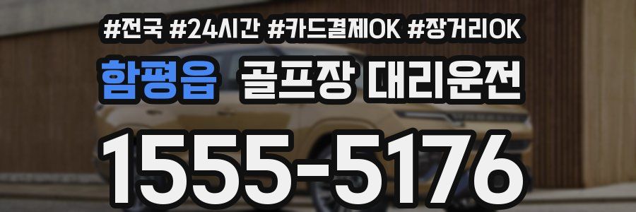 함평읍 골프장 대리운전