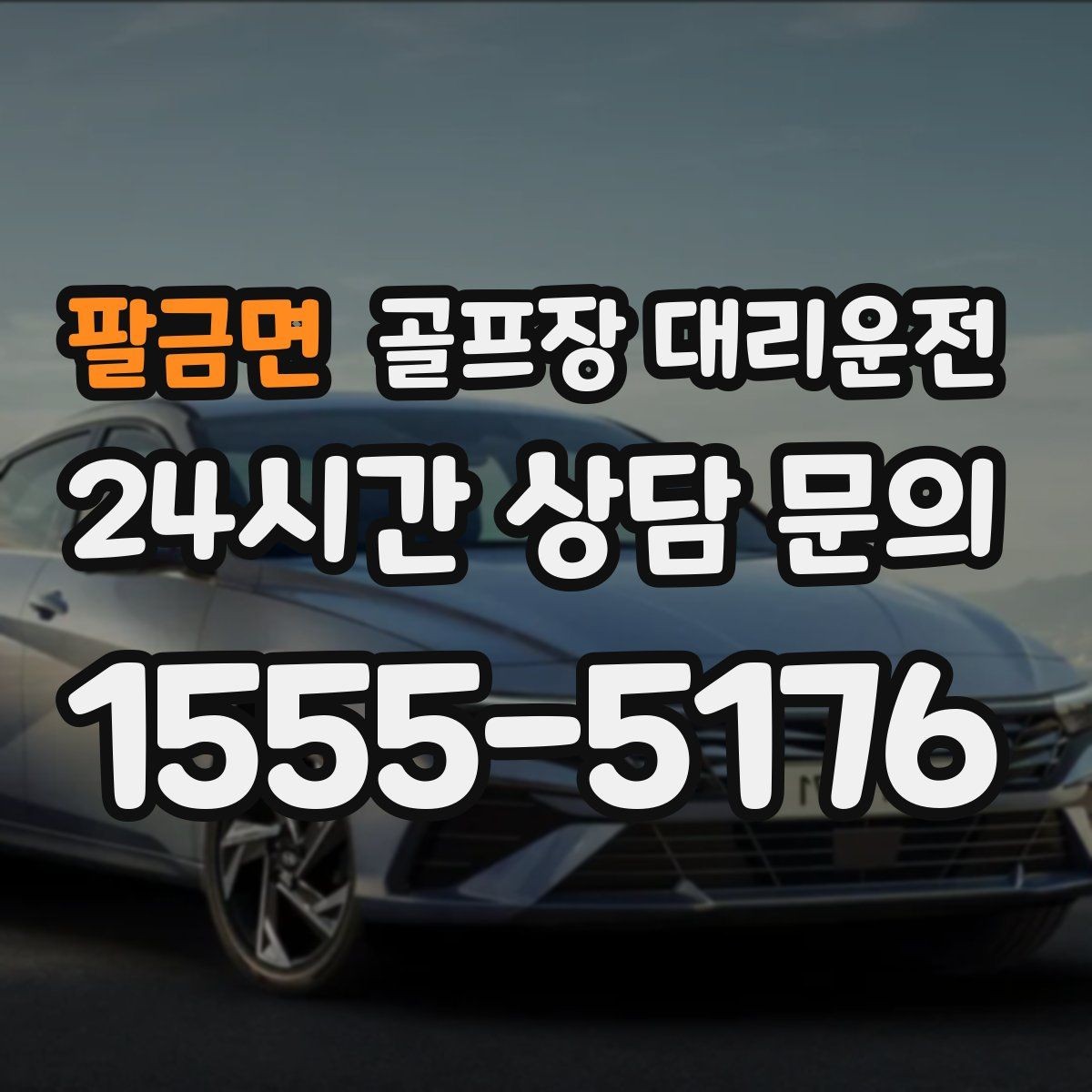 팔금면 골프장 대리운전 골프백 다수 적재를 고려한 차량 구성