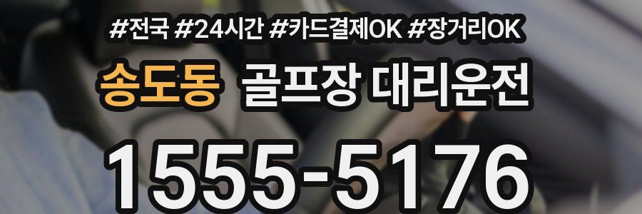 송도동 골프장 대리운전